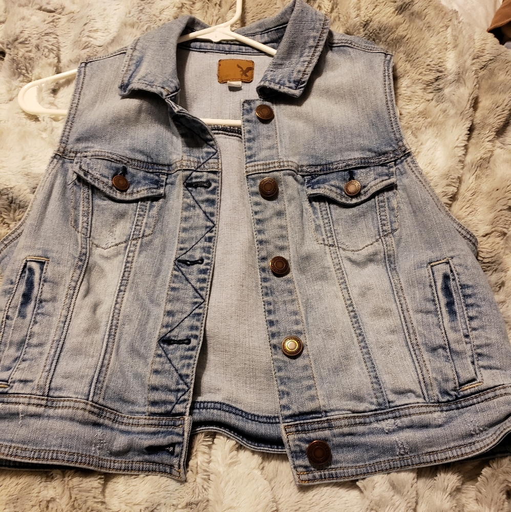 COPY - Blue jean vest